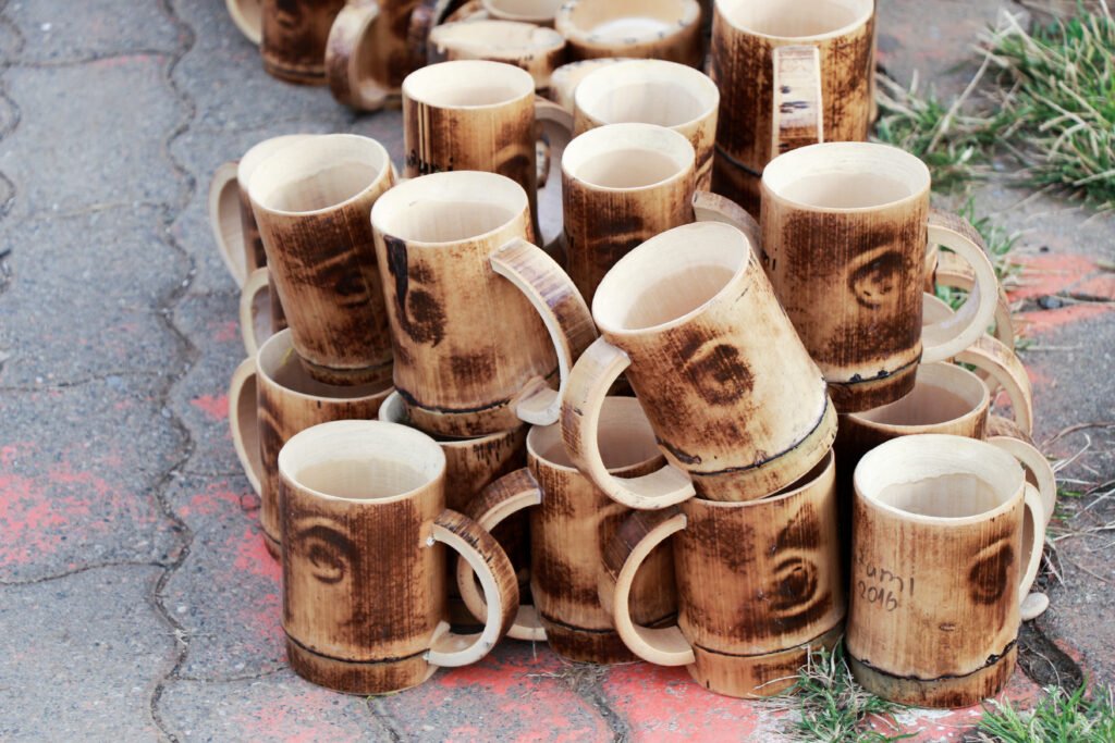 Bamboo mugs