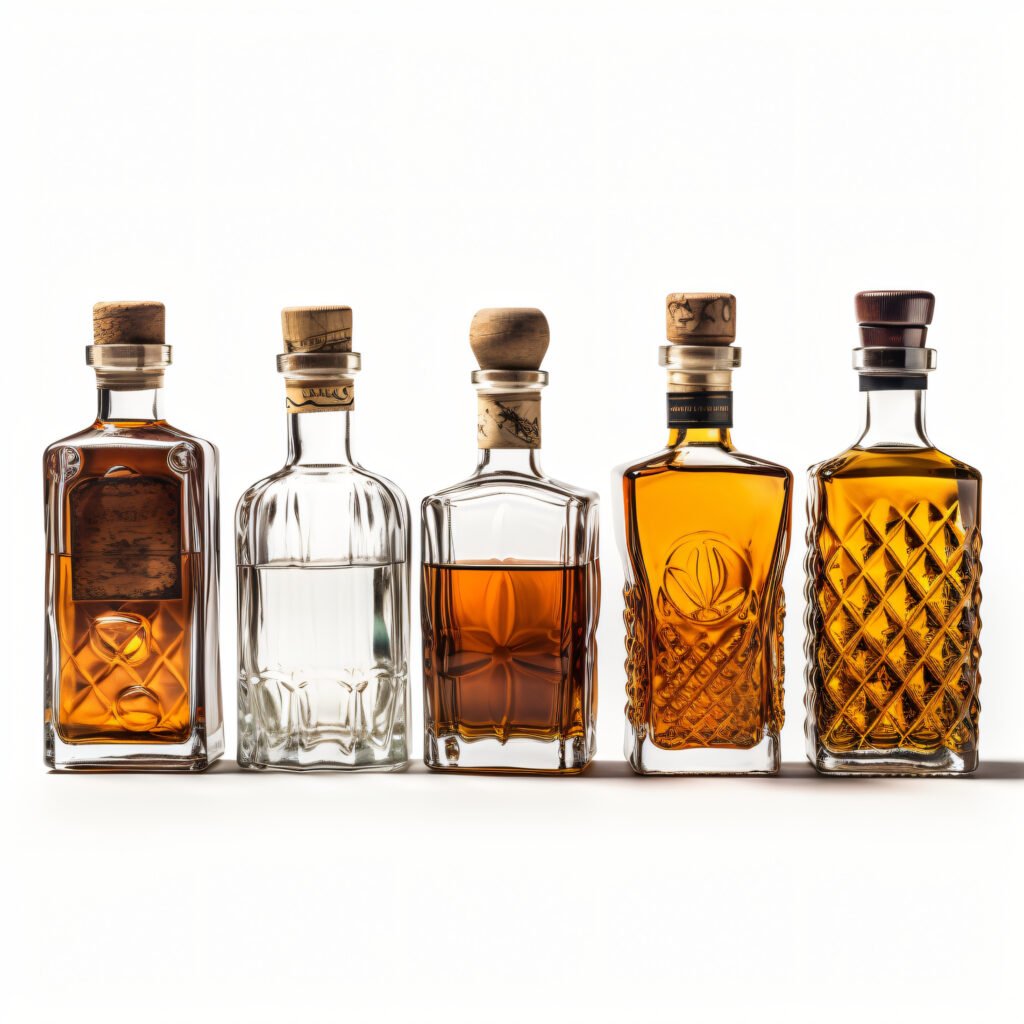 collectible whiskey bottles