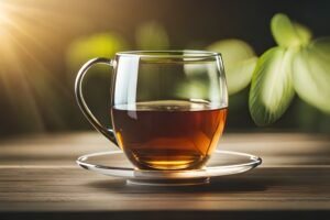 Glass tea mugs