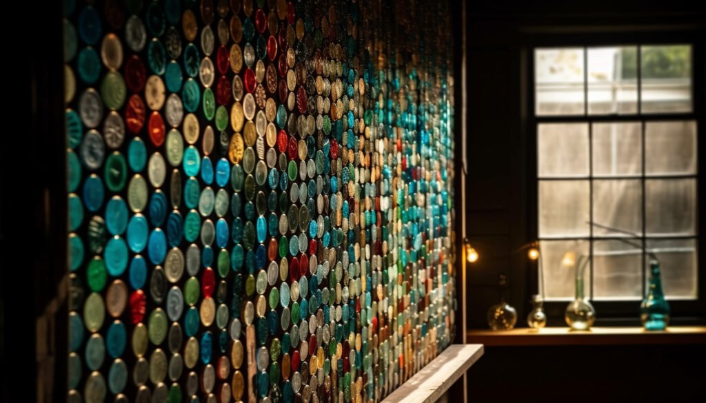 Bottle wall